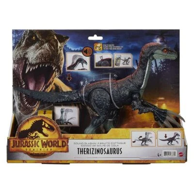 Mattel GWD65 - Jurassic World - Sound Slashin' Slasher - Therizinosaurus Dino