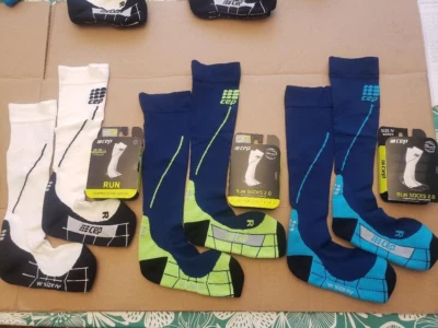 CEP - 2.0 Women Progressive Compression Full Running Socks 20mmhg Size & Color