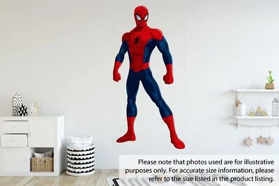 Spider-Man Avengers Marvel Superhero Children Kids Bedroom Sticker Vinyl Decal - Image 1 of 2