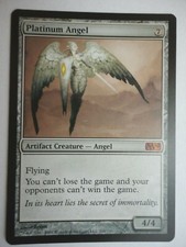 Platinum Angel Magic 2010 M10 NM, English MTG Magic the Gathering