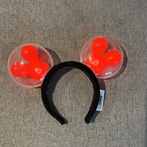 Disney Parks Mickey Mouse Red Balloon Light-Up Minnie Ear Headband - Picture 1 of 2