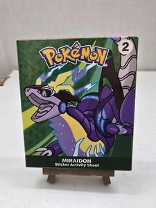 McDonald’s Pokémon #2 Miraidon Happy Meal 2025 juguete con tarjetas selladas envío gratuito - Imagen 1 de 2