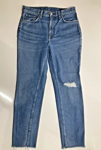 RAG & BONE Pamela Women's Jeans High Rise Raw Ankle Hem Curvy Skinny Size 29 - Picture 1 of 5