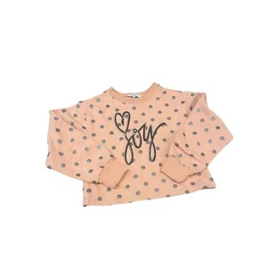 Mayoral Girls’ Joy Polka Dot Sweatshirt - Size 8 - Picture 1 of 4