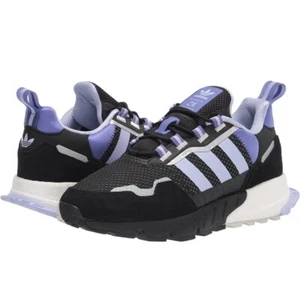Adidas ZX 1K Boost Seasonality/nero/tono viola/viola taglia 7,5 - Foto 1 di 12
