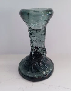 Fire and Light Recycled Glass Rare Twilight Mermaid Candle or Stem - Beautiful! - Picture 1 of 6