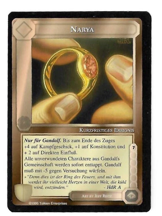 CCG 339 Mittelerde/Middle Earth ICE Narya - Bild 1 von 1