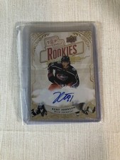 Kent Johnson - ROOKIE JERSEY MATCH - Top Shelf Rookies Auto 13/75