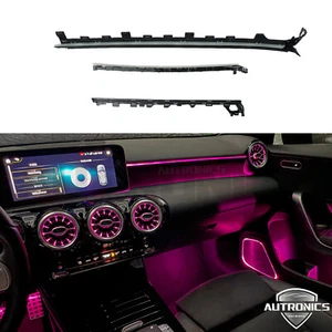 Juego de boquillas de ventilación de iluminación ambiental LED para Mercedes Clase A W177 y CLA C118 - Imagen 1 de 10