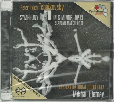 SACD neu: Tchaikovsky Symphonie Nr. 1 g-moll, Slav. Marsch, RNO, Mikhail Pletnev - Bild 1 von 2