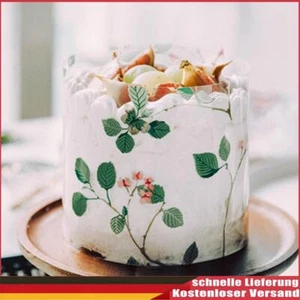 DE Pellicola Trasparente Cake Mousse Decorazione Torta Liscia Circondata per Cottura Suppl - Foto 1 di 11