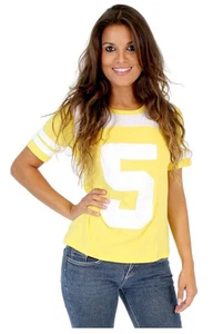 Kids/Juniors TMNT Teenage Mutant Ninja Turtles April O' Neil Costume T-Shirt Tee - Picture 1 of 5