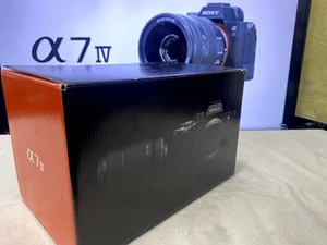 Sony Alpha 7 IV Camera Lens Kit Original Box w/ *Non Essential* Peripherals - Picture 1 of 14
