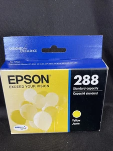 Epson 288 Yellow Ink Cartridge T288320 Exp 02/2024 - Picture 1 of 4