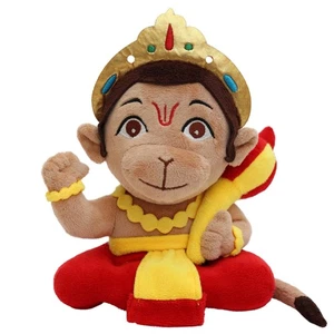 Hanuman (Small - 18 CM) | Musical Soft Plush Toy - Picture 1 of 4