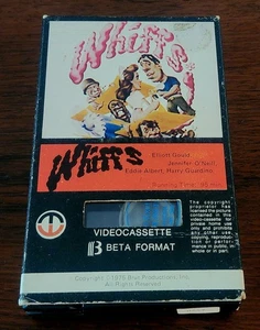 Whiffs (1975) Magnetic Video Betamax Beta NOT VHS VERY RARE Elliott Gould Comedy - Imagen 1 de 7