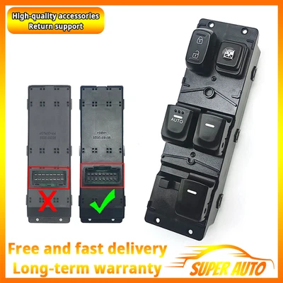 Power Window Main Switch AUTO DOWN For 2012-2017 Hyundai Veloster US Foto 1 de 4