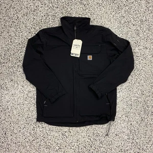 Carhartt Super Dux Lightweight Mock Neck Jacket Men’s M Black NWT Relaxed Fit - Picture 1 of 7