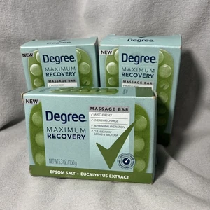 Barra de jabón de masaje de recuperación máxima de 3 ~ grados extracto de eucalipto Epsom 5,3 oz - Imagen 1 de 7