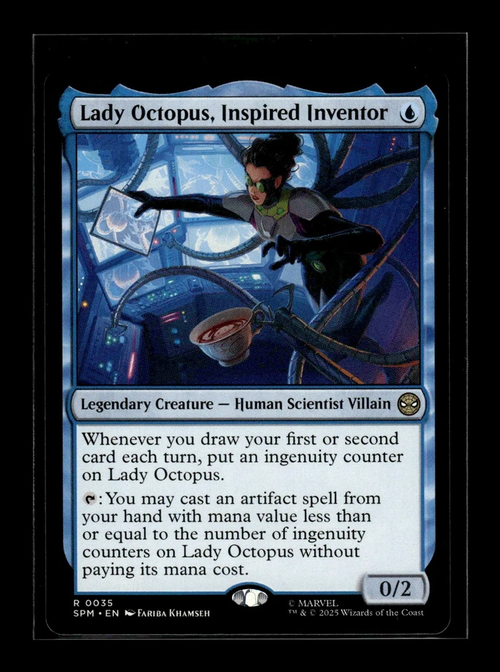 LADY OCTOPUS, INSPIRED INVENTOR Marvel's Spider-Man #35 SPM(NM+)(MTG) - Image 1 of 1