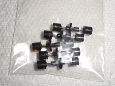 AFX MEGA G+ HO Ranura Eje Trasero y Corona Engranaje Conjunto Piezas Originales Kit Foto 1 de 3