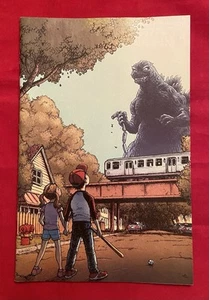 Godzilla Vs. America: Chicago #1 1:50 Chris Burnham variante virgen casi nuevo incentivo - Imagen 1 de 4