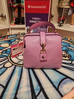 NUEVO CON ETIQUETAS De colección Irisbloom Púrpura KATE SPADE Remedio Asa Superior/Bolso Bandolera/Bolso para el Polvo Foto 1 de 4