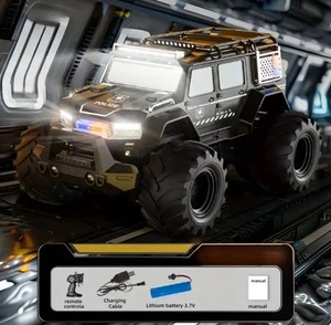 RC 2.4GHz Off-Road Remote Control Police Black Car Uk. - Picture 1 of 9