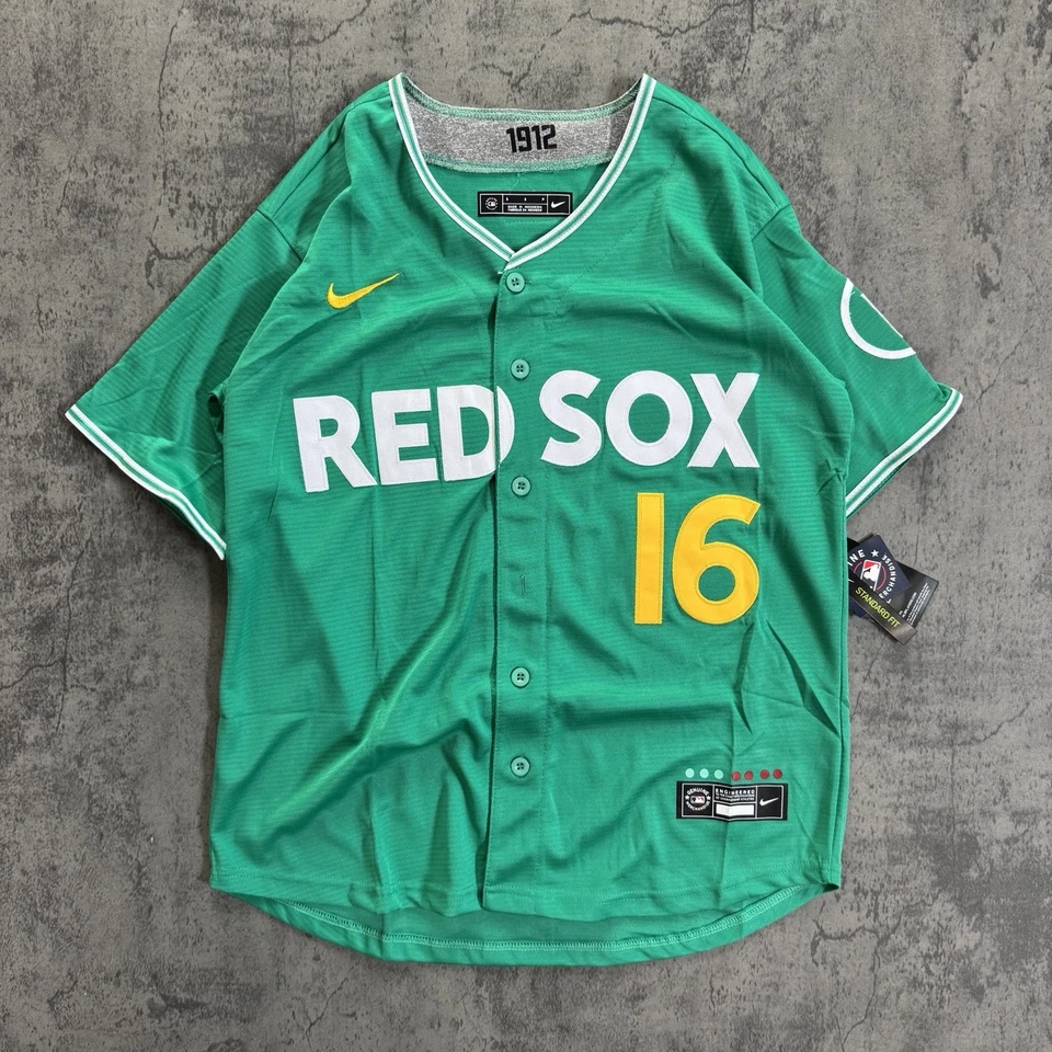 Camiseta deportiva Jarren Duran Boston Red Soxs City Connect talla pequeña NIKE NUEVA MLB #16 Foto 1 de 4
