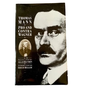 Thomas Mann Pro and Contra Wagner Book Paperback 1985 Faber & Faber - Foto 1 di 12