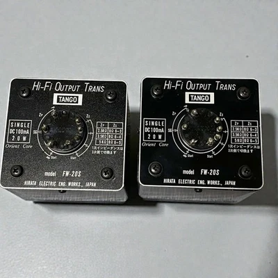 TANGO FW-20S Hi-Fi Output Transformer Set of 2 LCR Tested from Japan - Image 1 of 4