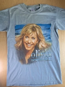 Vintage Olivia Newton-John T-Shirt : Size Men's S : Pre-Owned - Picture 1 of 6