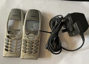 2002 Nokia 6310i - (Silver) GSM Mobile Phone - Unlocked w/ Working Battery - Afbeelding 1 van 1