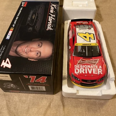 KEVIN HARVICK 2014 ACTION #4 BUDWEISER DESIGNATE A DRIVER CHEVY/529 MADE XRARE!! - Image 1 of 4