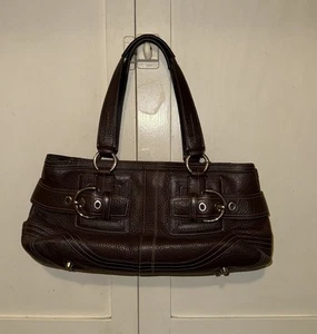 Coach NWOT 2005 Hampton Brown Shoulder Bag 2764 - Picture 1 of 7