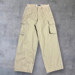 Pantalon vintage Gap Cargo homme 30x32 beige utilitaire année 2000 baggy - Photo 1/6