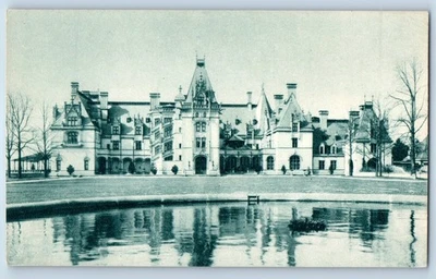 1940 Asheville North Carolina Postcard Biltmore Mansion Vanderbilt Residence - Image 1 of 2