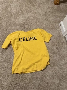 Celine Paris Mens Shirt Size L REALLY CLEAN Preowned - Picture 1 of 5