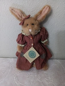 Coniglietto Sophie 14" fatto a mano nuovo con etichetta J.B. Bean da collezione  - Foto 1 di 8