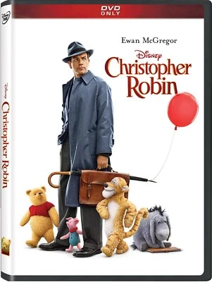 Disney Christopher Robin 2018 PG movie, new DVD Ewan McGregor Winnie Pooh Tigger - Image 1 of 4