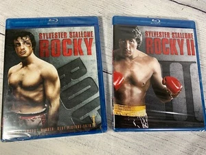 Blu-ray Sylvester Stallone Rocky I&II Blu-ray DVD 2010 2 Disc Set 1&2 BRAND NEW! - Picture 1 of 3