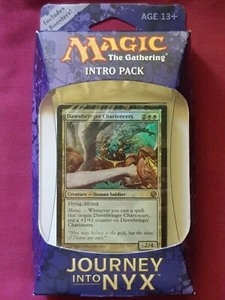 Magic The Gathering JOURNEY INTO NYX MORTALS OF MYTH INTRO PACK Sealed MTG - Picture 1 of 3