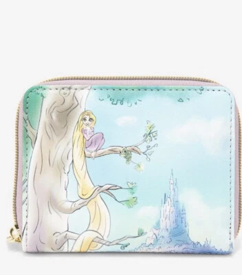 Cartera Loungefly Disney Enredada Ilustración Rapunzel En Árbol Nueva Foto 1 de 4