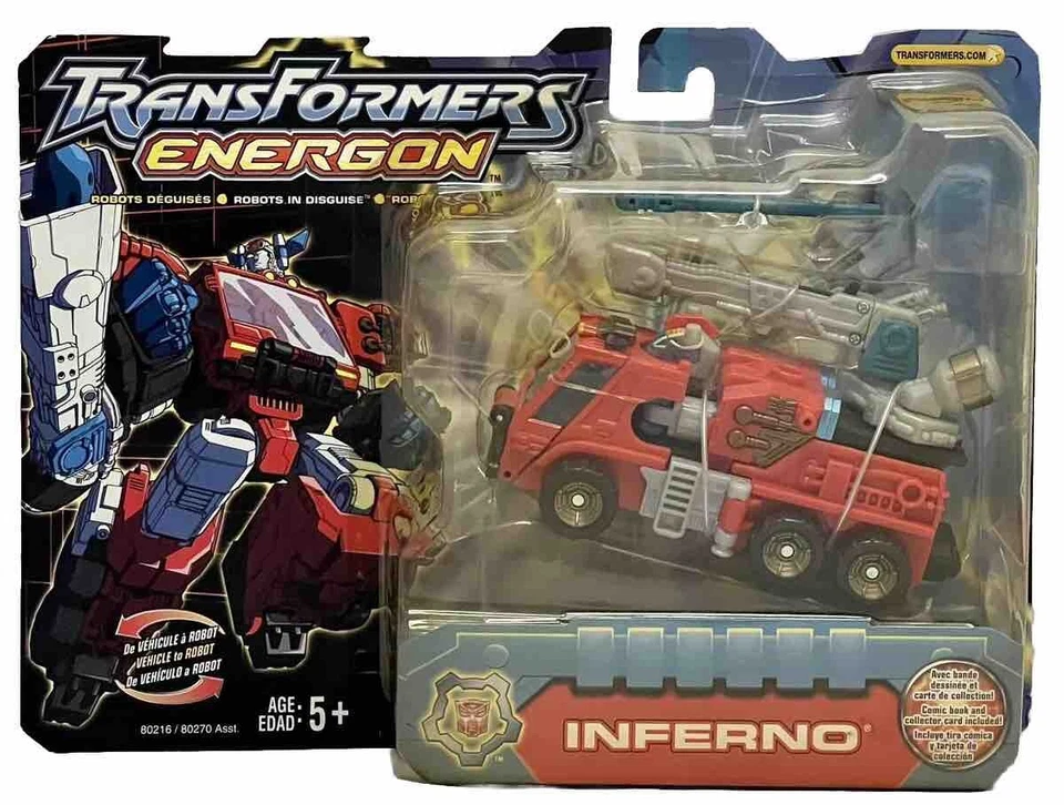 Transformers Infierno Energon Powerlinks Hasbro Takara 2003 - Imagen 1 de 4