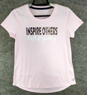 Top BCG Niña Juvenil Grande 12 14 Rosa Tejido Elástico Inspira a Otros Brillo Diario Foto 1 de 4