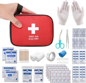 Erste Hilfe Set, Mini Reiseapotheke 90 Teilig, Notfalltasche Notfallset Klein Fü - Bild 1 von 7