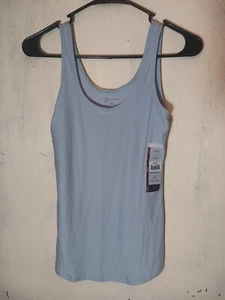 No Boundaries Tank Juniors Small Light Blue Fitted Scoop Neck - Picture 1 of 3