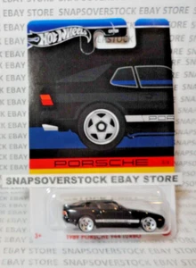 2024 HOT WHEELS BLACK 1989 PORSCHE 944 TURBO, HW PORSCHE SERIES #3/6 NICE & VHTF - Picture 1 of 12