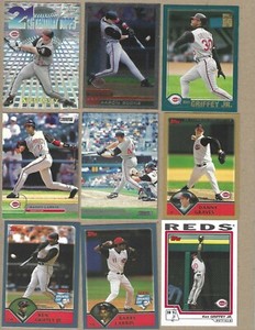 Cincinnati Reds (395 no dupes) 1981-2023-Griffey Jr, Larkin, Boone, Bench, Davis