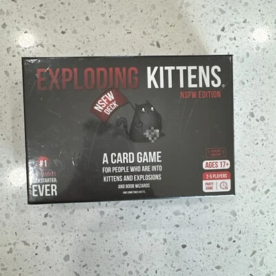Exploding Kittens A Card Game NSFW Deck Kittens & Explosions Boob Wizards - Image 1 of 2